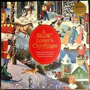 A Book Lover's Christmas Puzzle - 1000 Pieces